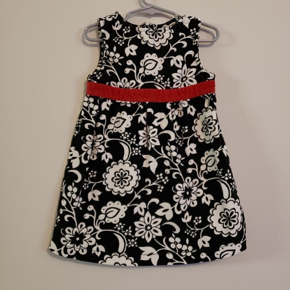 OLD NAVY VELVET DRESS SIZE 3T